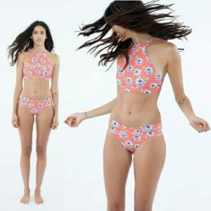 New acacia vintage aloha Fiji bikini bottom S OG